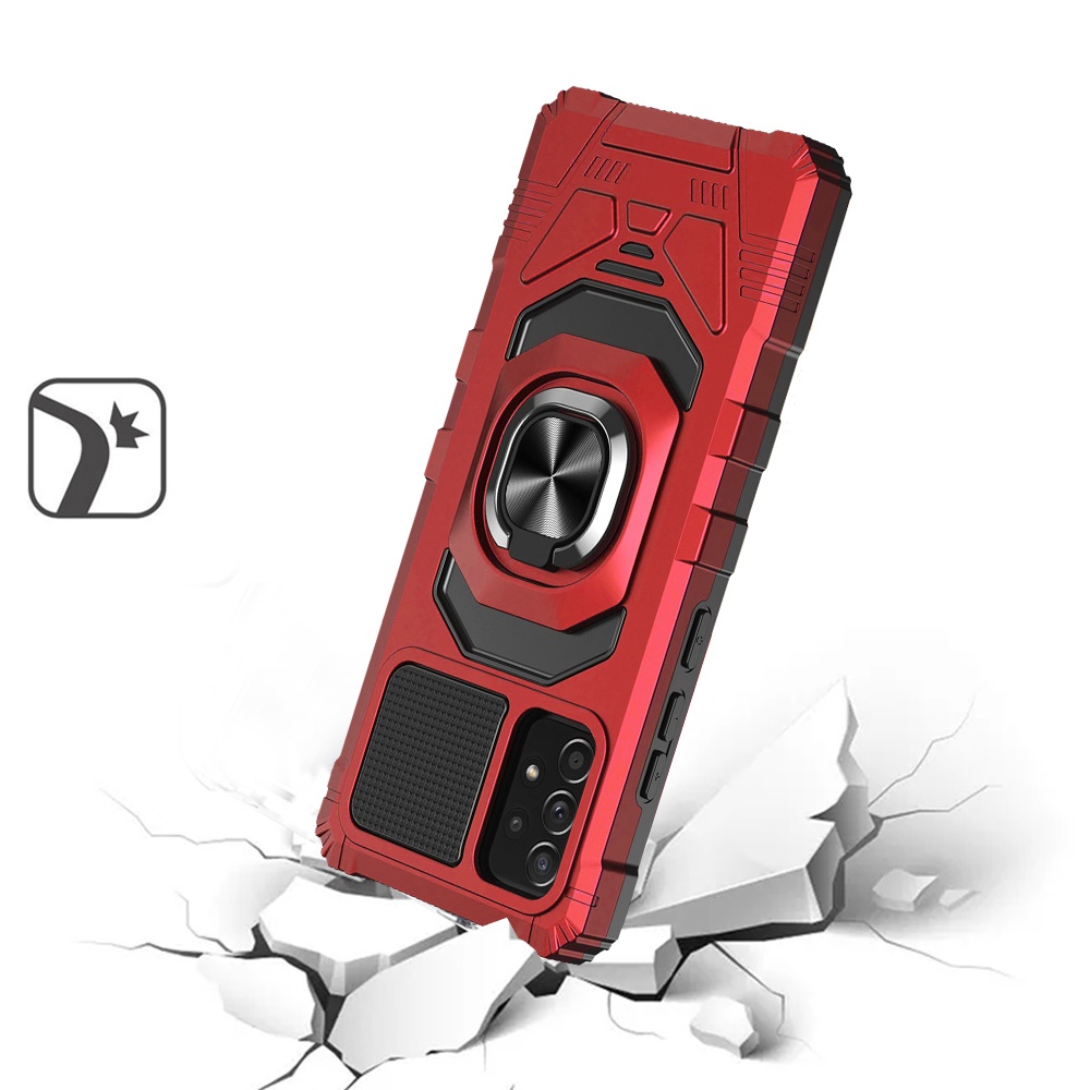 For Samsung Galaxy A23 5G Hybrid Dual Layer with Ring Stand Holder Case Cover - Picture 24 of 36