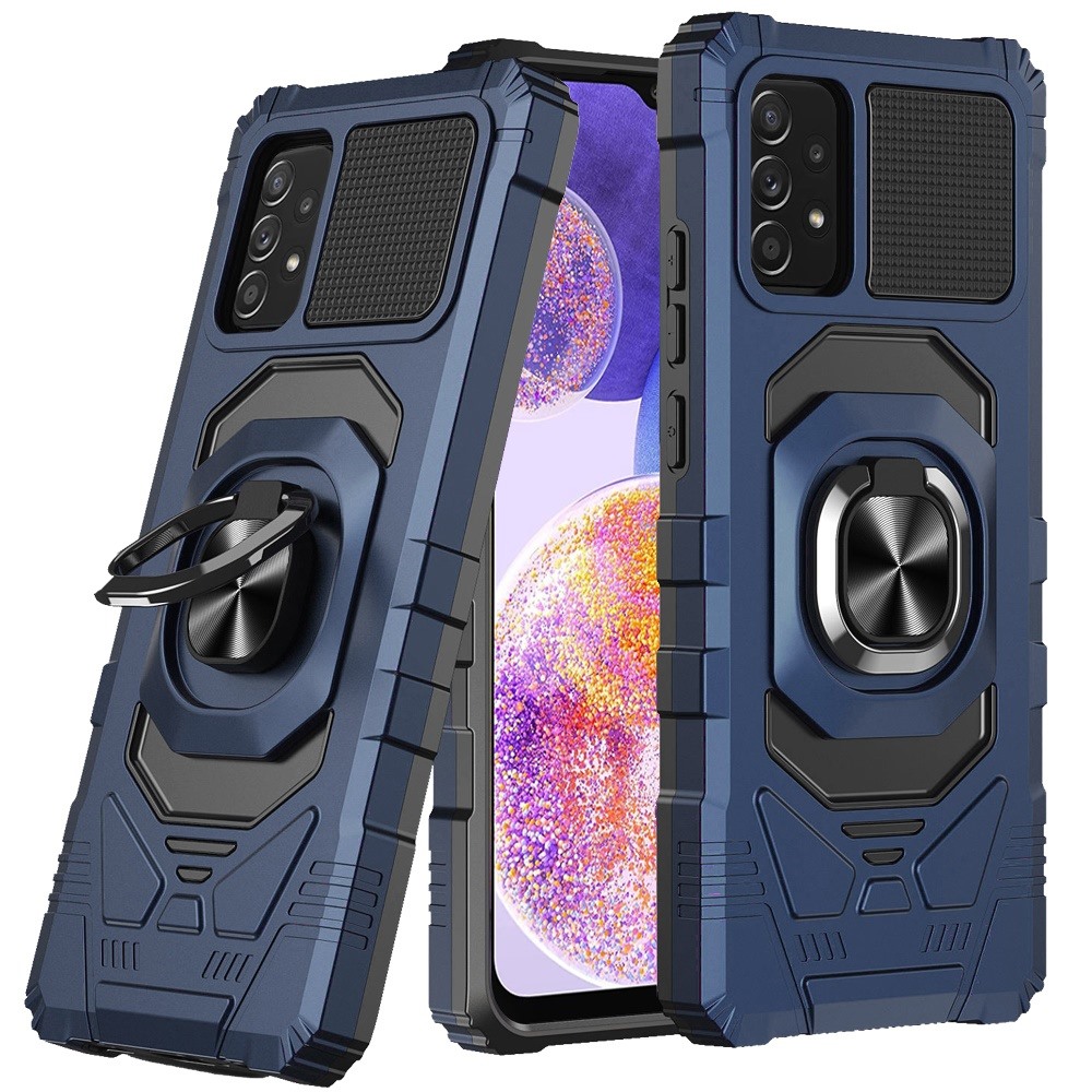 For Samsung Galaxy A23 5G Hybrid Dual Layer with Ring Stand Holder Case Cover - Picture 16 of 36