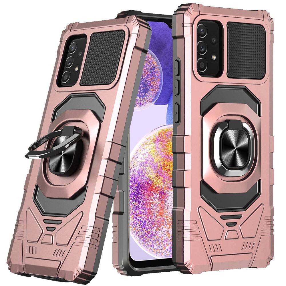 For Samsung Galaxy A23 5G Hybrid Dual Layer with Ring Stand Holder Case Cover - Picture 30 of 36