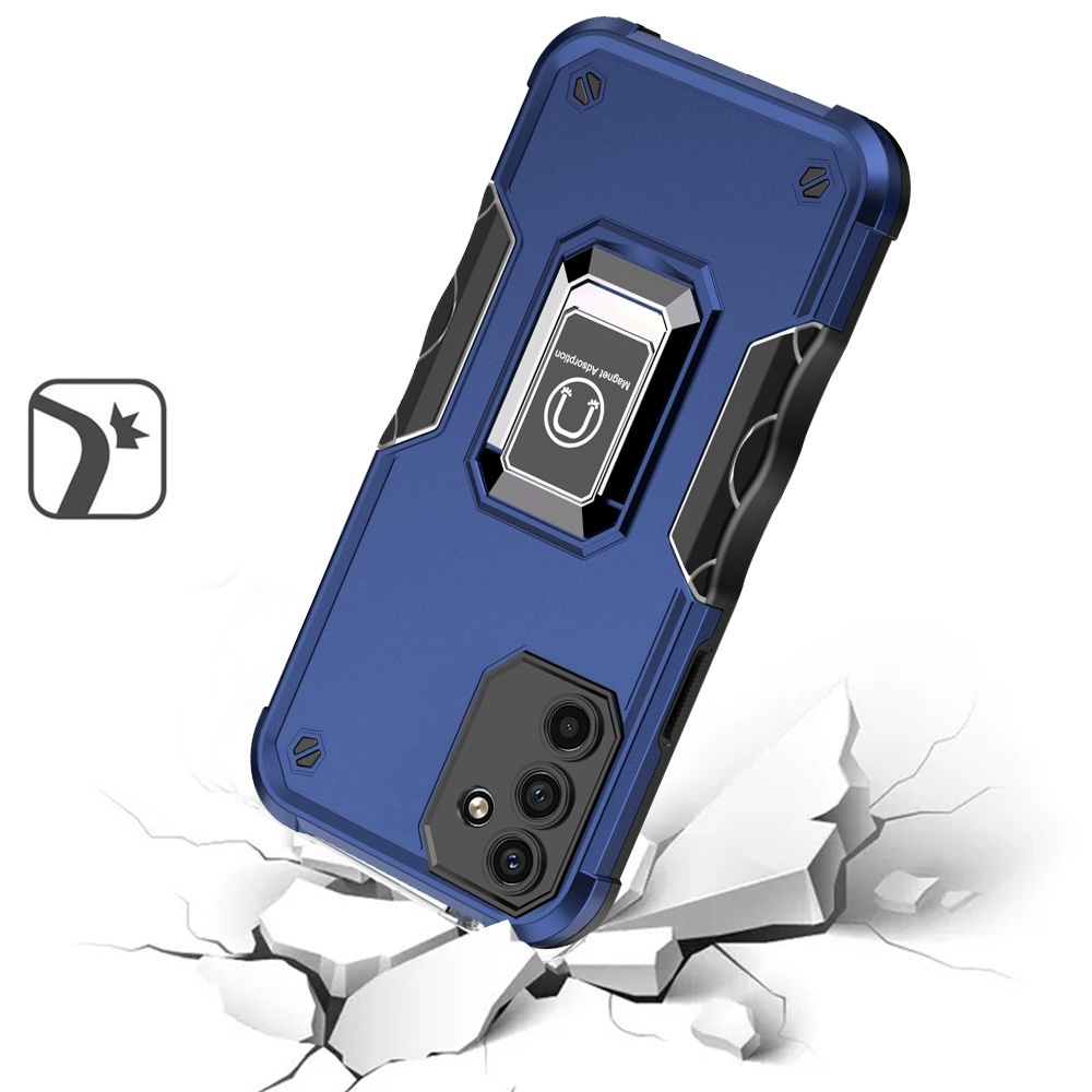 For Samsung Galaxy A25 5G Hybrid Magnetic Ring Holder Stand Rugged Case Cover - Picture 16 of 43