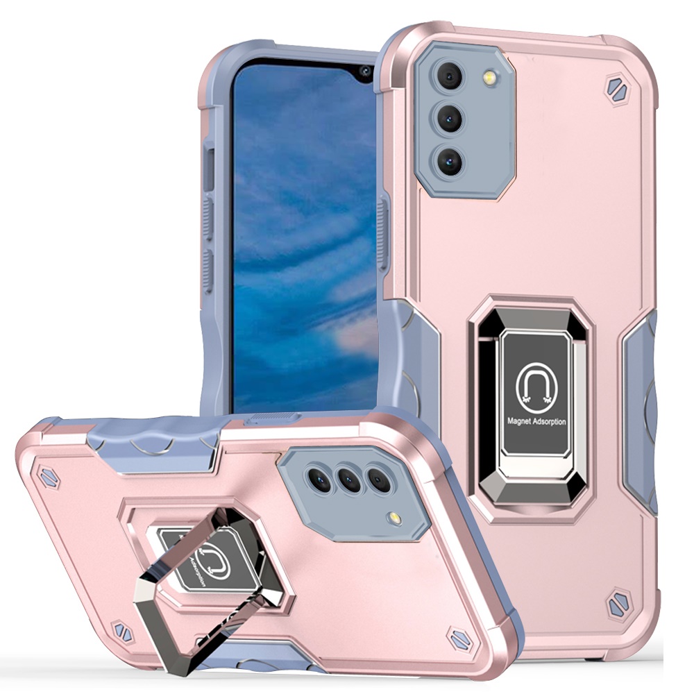 For Samsung Galaxy A25 5G Hybrid Magnetic Ring Holder Stand Rugged Case Cover - Picture 31 of 43