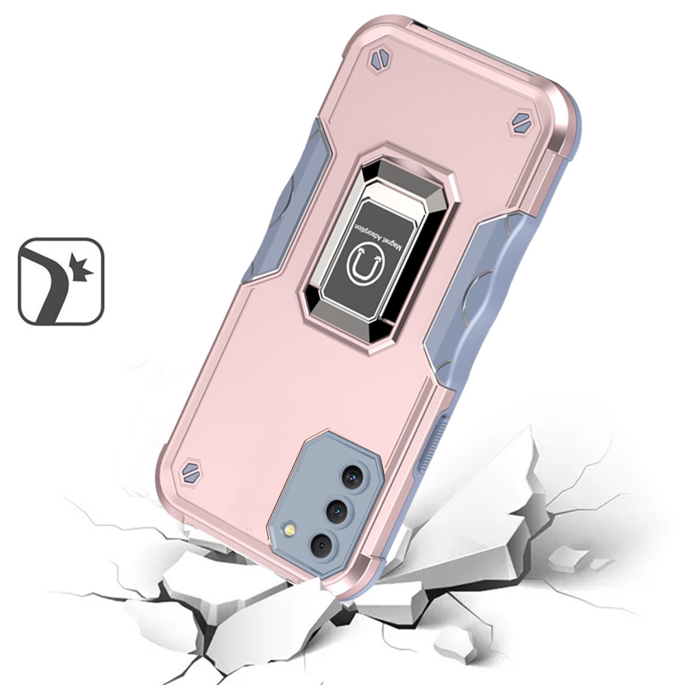 For Samsung Galaxy A25 5G Hybrid Magnetic Ring Holder Stand Rugged Case Cover - Picture 30 of 43