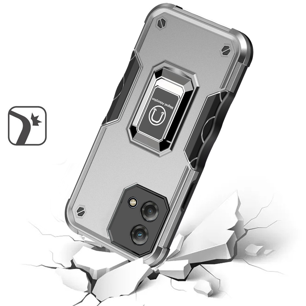 For Samsung Galaxy A25 5G Hybrid Magnetic Ring Holder Stand Rugged Case Cover - Picture 37 of 43