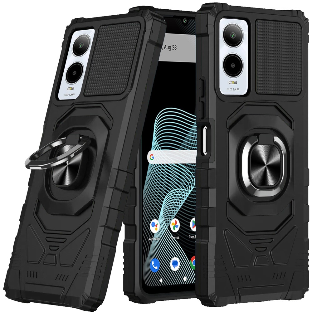 For Samsung Galaxy A26 Hybrid Dual Layer 360° Ring Stand TPU Rugged Case Cover - Imagen 18 de 74