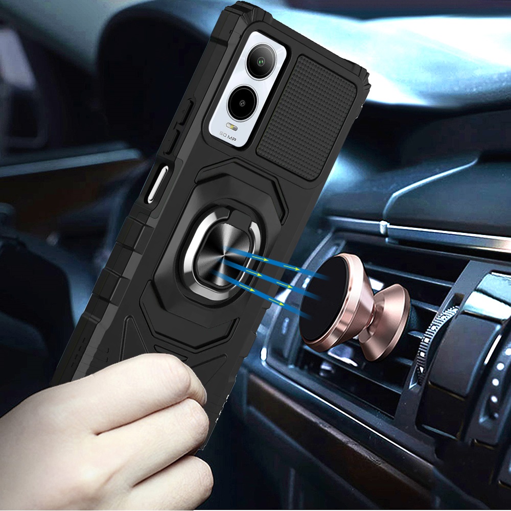 For Samsung Galaxy A26 Hybrid Dual Layer 360° Ring Stand TPU Rugged Case Cover - Imagen 20 de 74