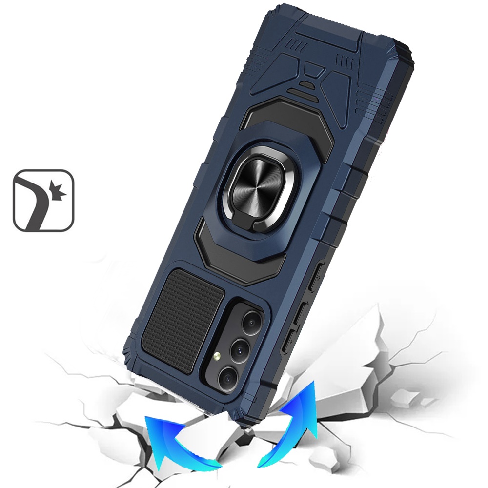 For Samsung Galaxy A26 Hybrid Dual Layer 360° Ring Stand TPU Rugged Case Cover - Imagen 21 de 74