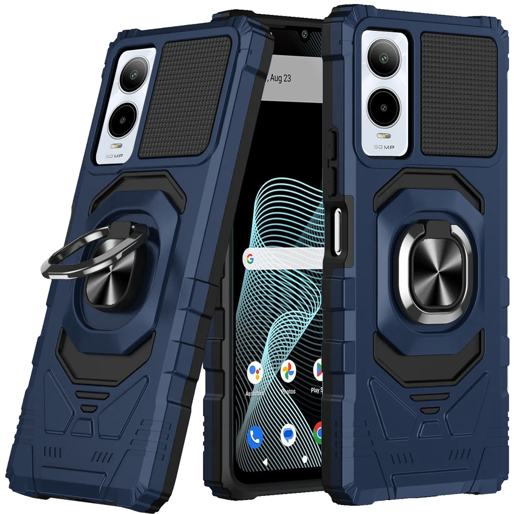 For Samsung Galaxy A26 Hybrid Dual Layer 360° Ring Stand TPU Rugged Case Cover - Imagen 30 de 74