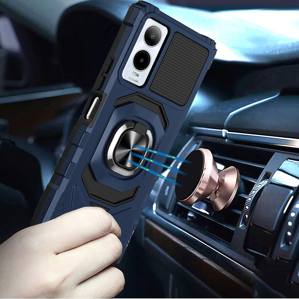 For Samsung Galaxy A26 Hybrid Dual Layer 360° Ring Stand TPU Rugged Case Cover - Imagen 32 de 74