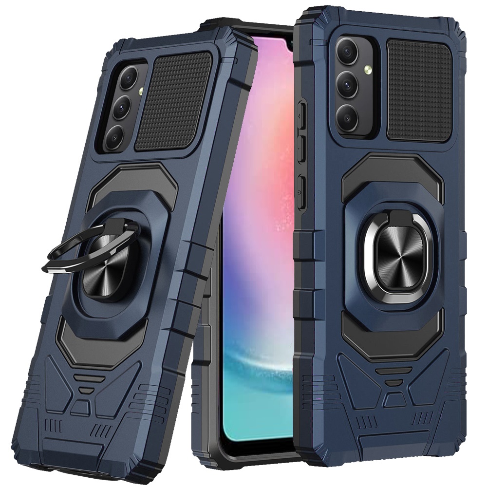 For Samsung Galaxy A26 Hybrid Dual Layer 360° Ring Stand TPU Rugged Case Cover - Imagen 22 de 74