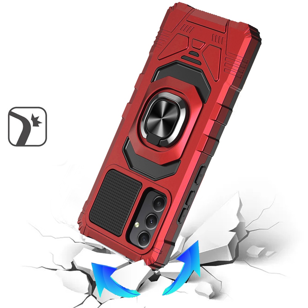 For Samsung Galaxy A26 Hybrid Dual Layer 360° Ring Stand TPU Rugged Case Cover - Imagen 33 de 74