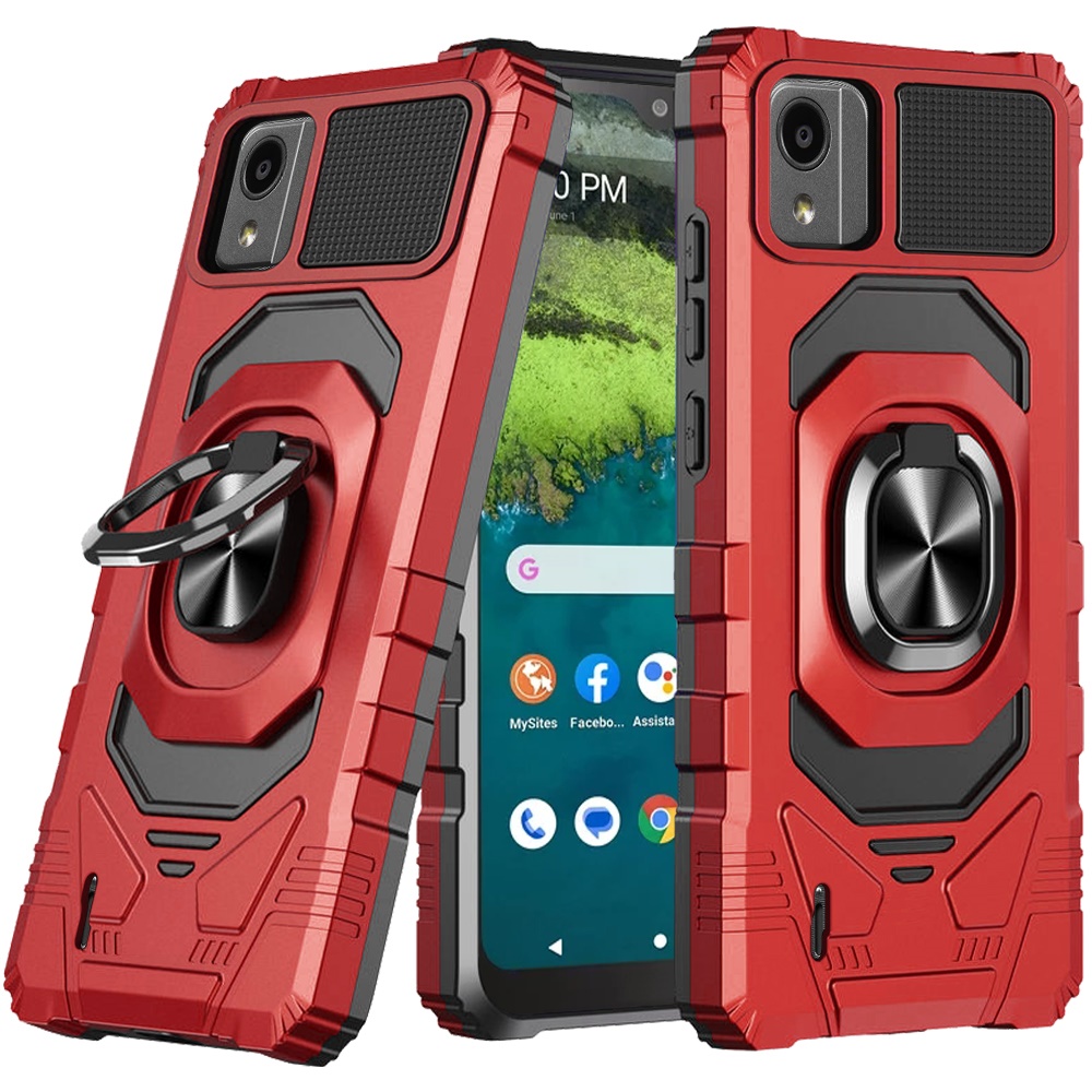 For Samsung Galaxy A26 Hybrid Dual Layer 360° Ring Stand TPU Rugged Case Cover - Imagen 36 de 74