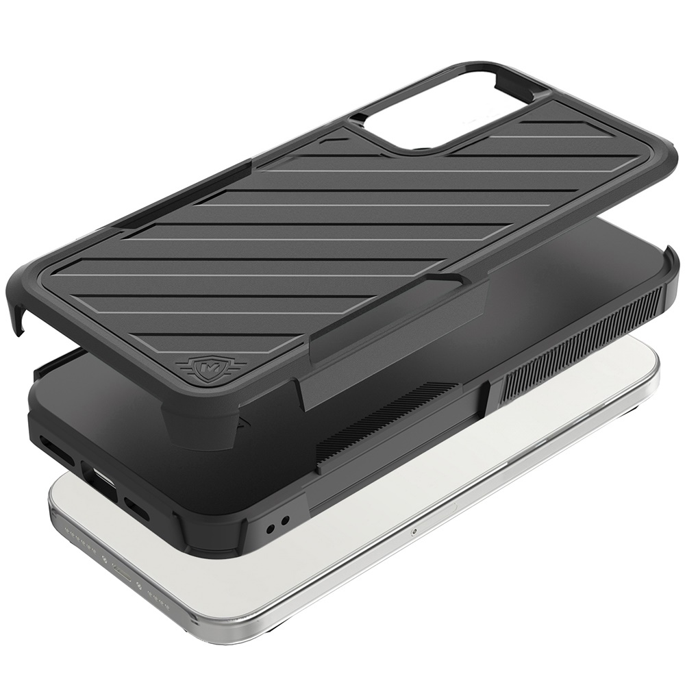 For Samsung Galaxy A36 Hybrid lined shockproof Rugged 2in1 Textured Case Cover - Picture 20 of 84