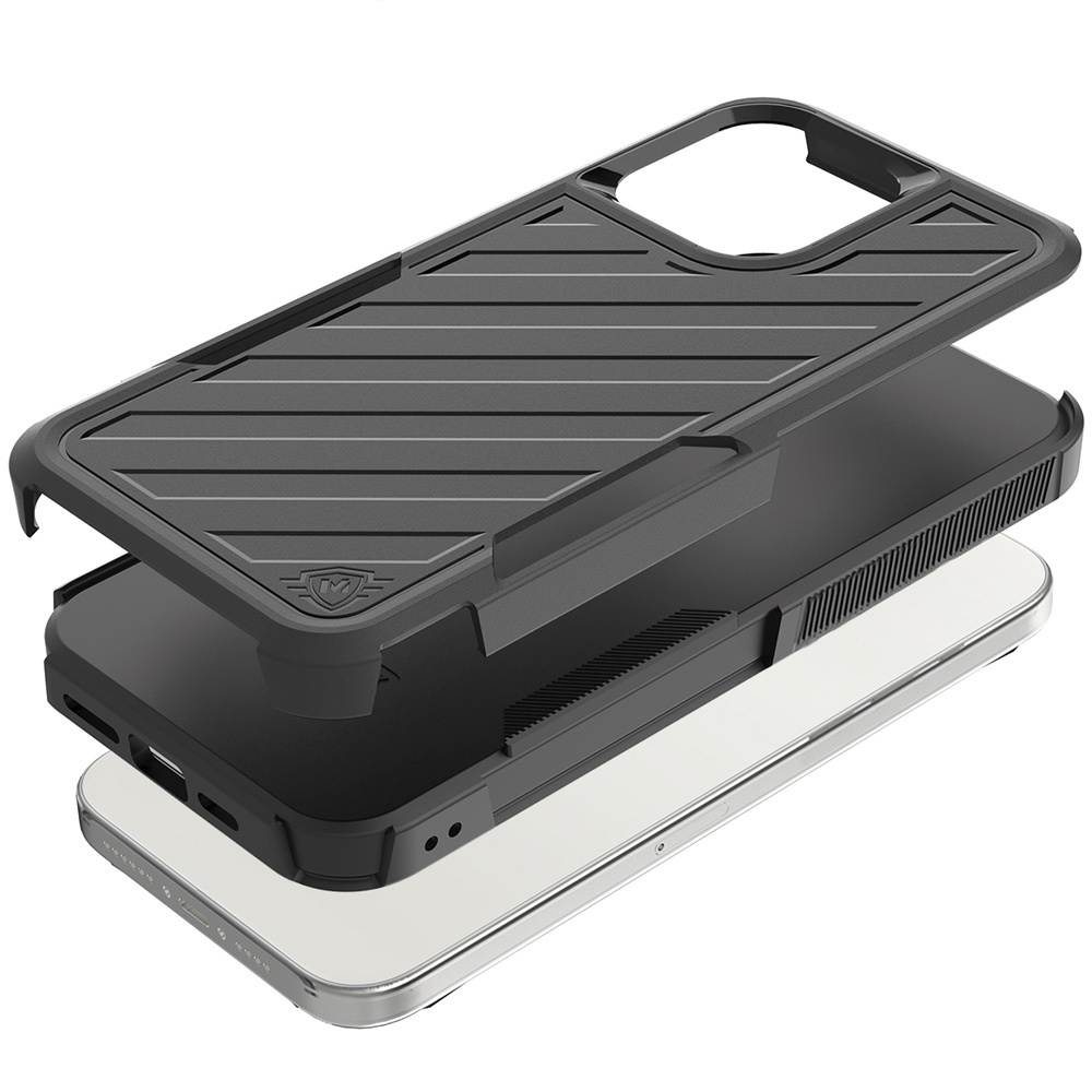 For Samsung Galaxy A36 Hybrid lined shockproof Rugged 2in1 Textured Case Cover - Picture 17 of 84