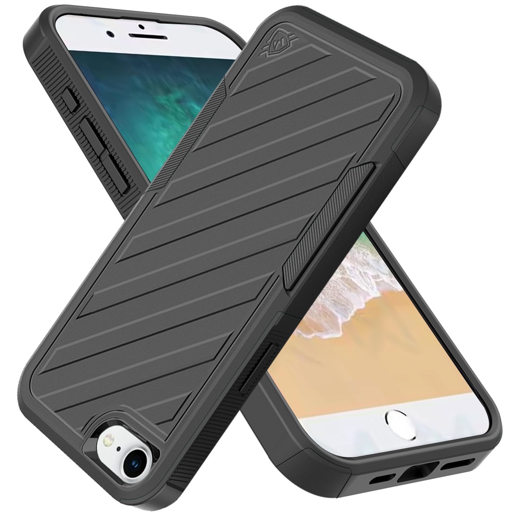 For Samsung Galaxy A36 Hybrid lined shockproof Rugged 2in1 Textured Case Cover - Picture 24 of 84