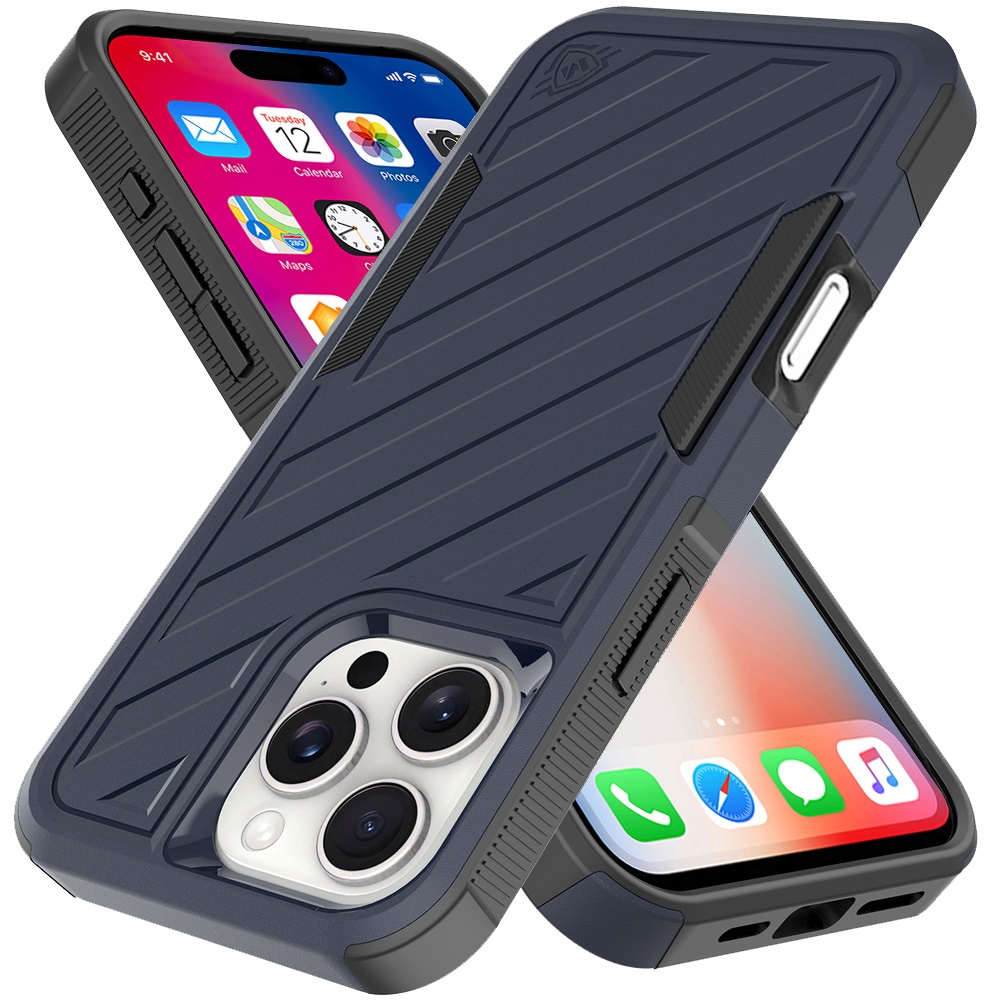 For Samsung Galaxy A36 Hybrid lined shockproof Rugged 2in1 Textured Case Cover - Picture 33 of 84