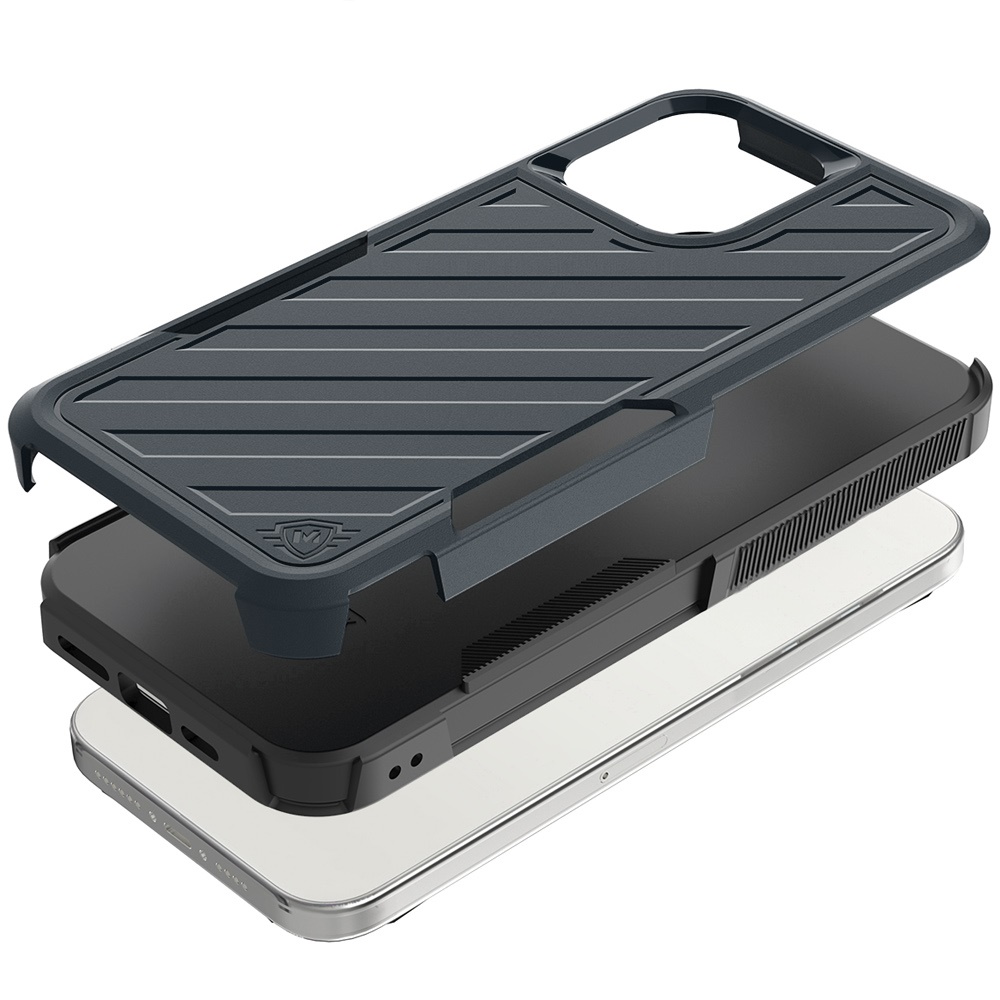 For Samsung Galaxy A36 Hybrid lined shockproof Rugged 2in1 Textured Case Cover - Picture 30 of 84