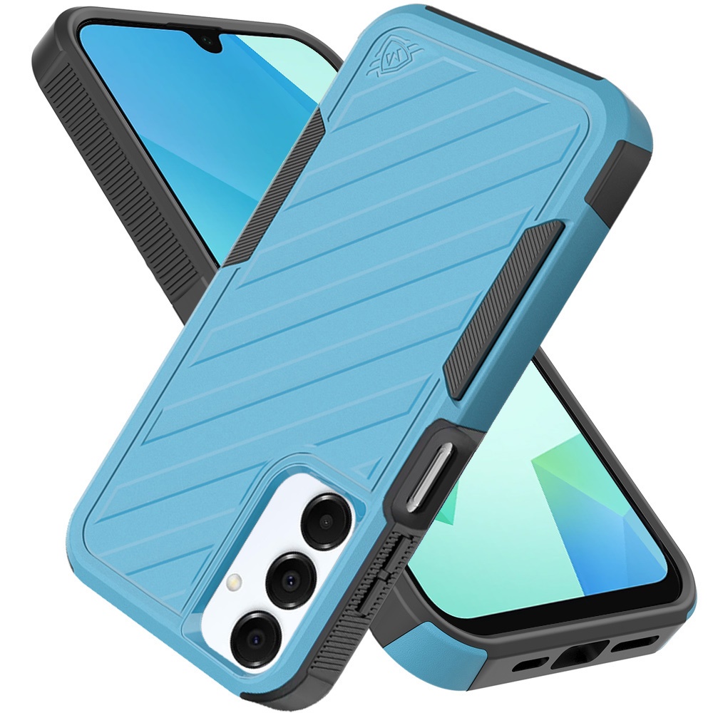 For Samsung Galaxy A36 Hybrid lined shockproof Rugged 2in1 Textured Case Cover - Picture 36 of 84