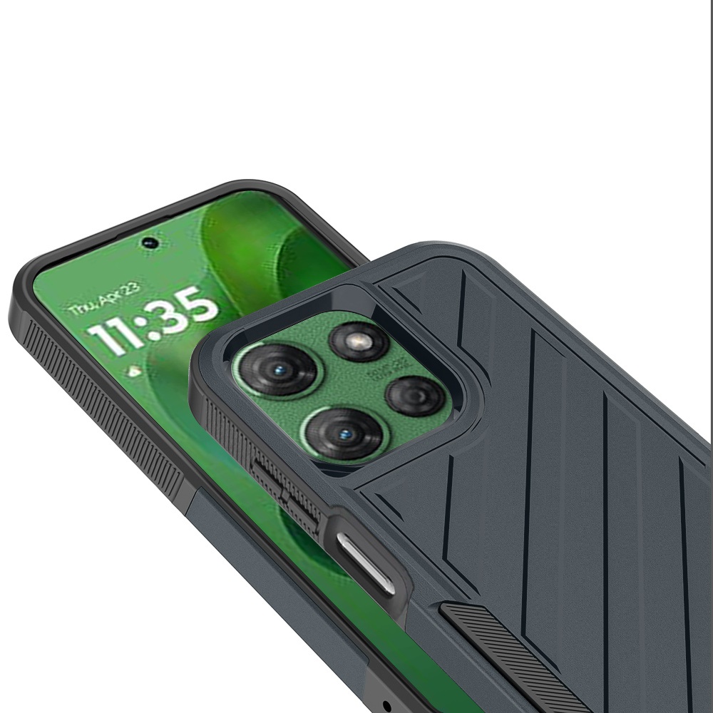 For Samsung Galaxy A36 Hybrid lined shockproof Rugged 2in1 Textured Case Cover - Picture 29 of 84