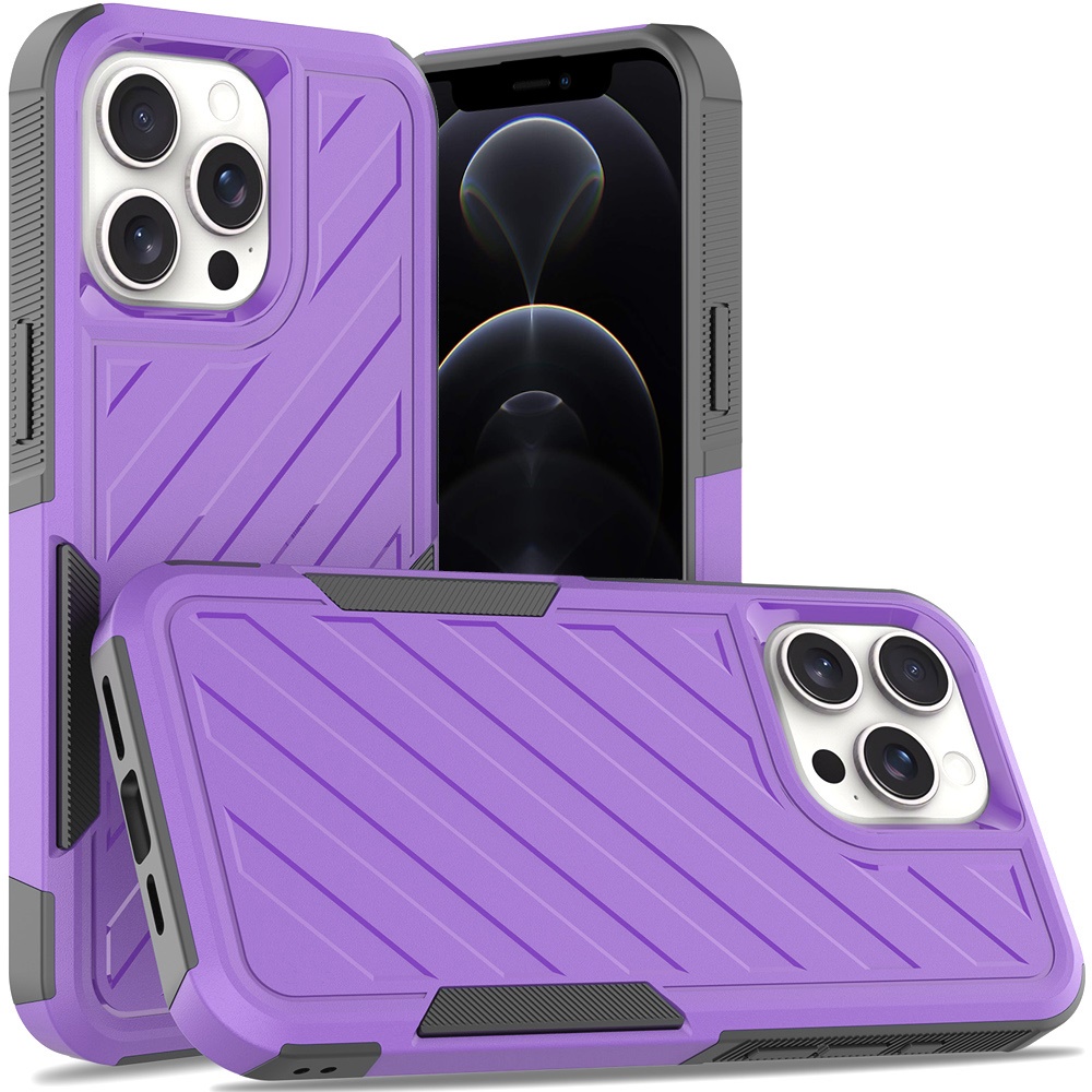 For Samsung Galaxy A36 Hybrid lined shockproof Rugged 2in1 Textured Case Cover - Picture 80 of 84