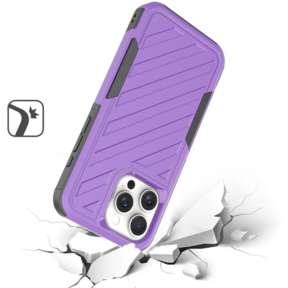 For Samsung Galaxy A36 Hybrid lined shockproof Rugged 2in1 Textured Case Cover - Picture 82 of 84