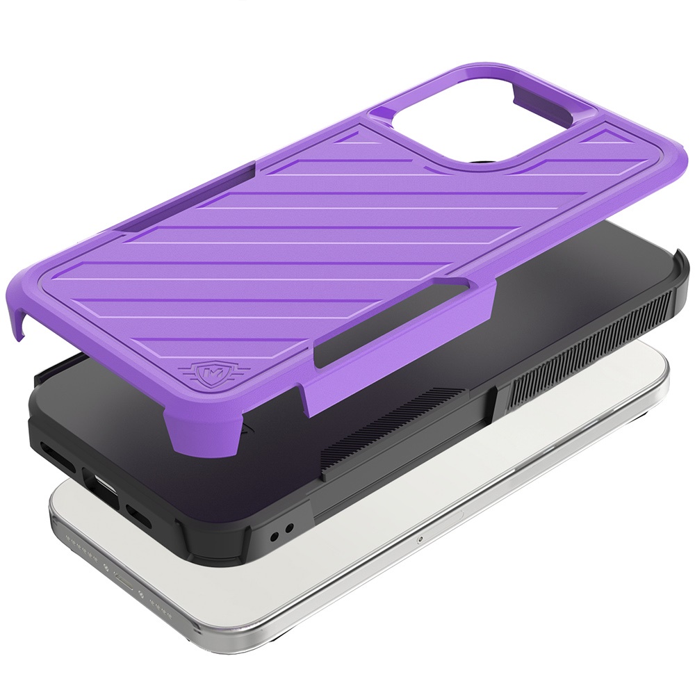 For Samsung Galaxy A36 Hybrid lined shockproof Rugged 2in1 Textured Case Cover - Picture 77 of 84