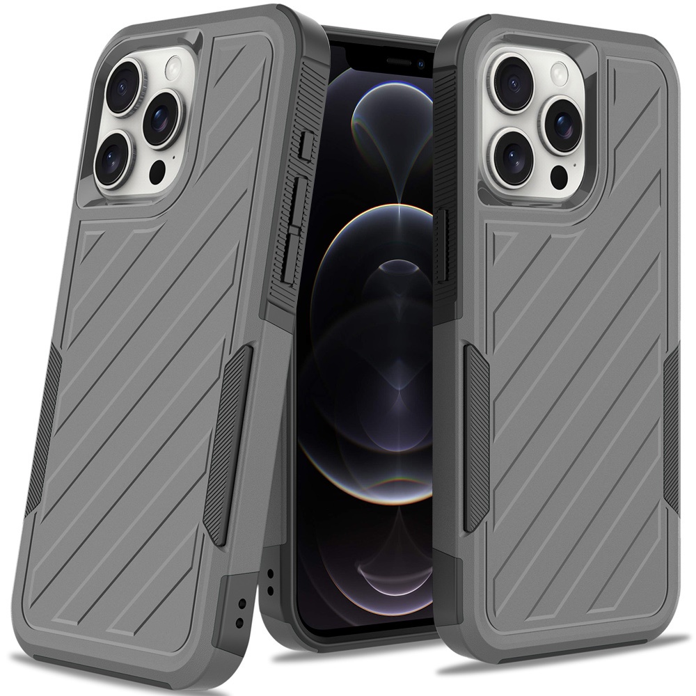 For Samsung Galaxy A36 Hybrid lined shockproof Rugged 2in1 Textured Case Cover - Picture 57 of 84