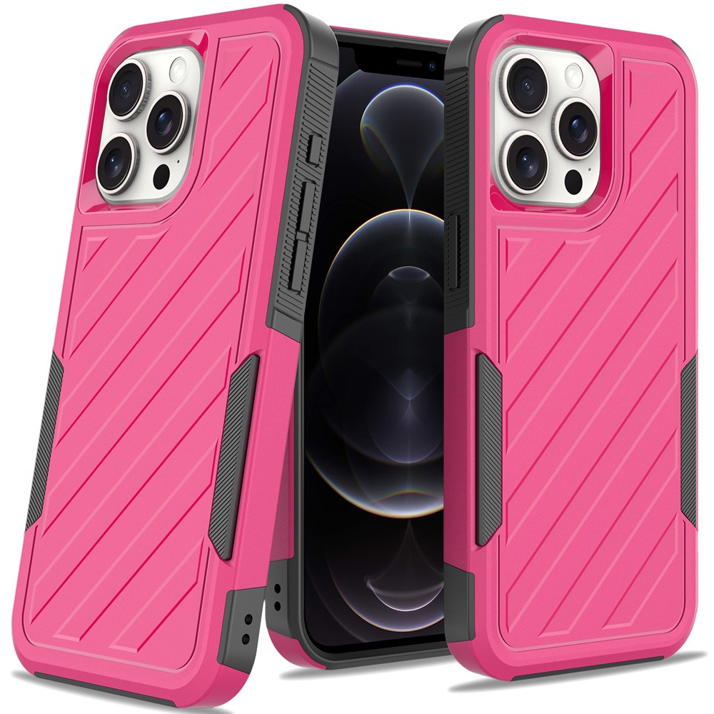For Samsung Galaxy A36 Hybrid lined shockproof Rugged 2in1 Textured Case Cover - Picture 71 of 84