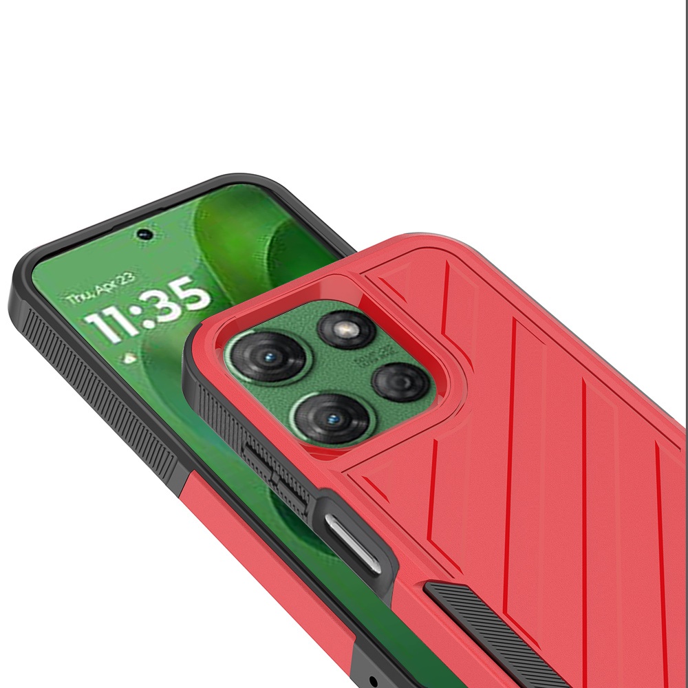 For Samsung Galaxy A36 Hybrid lined shockproof Rugged 2in1 Textured Case Cover - Picture 41 of 84