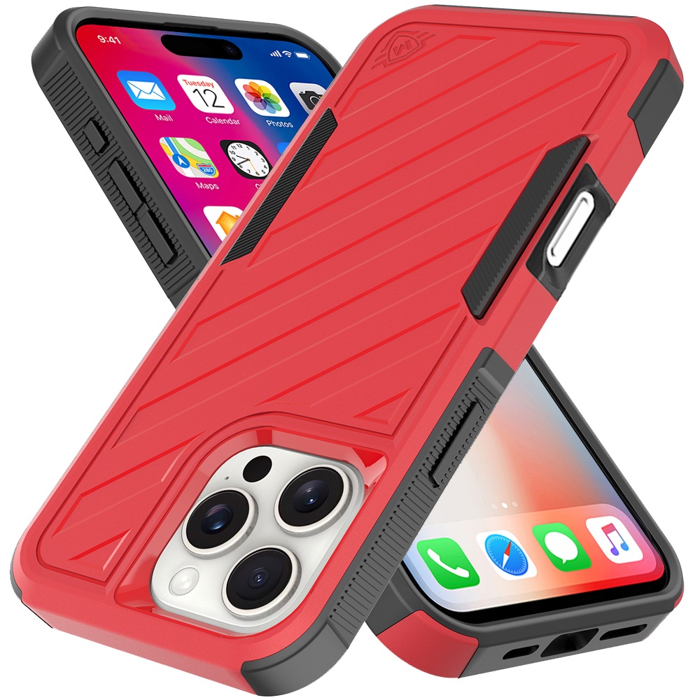 For Samsung Galaxy A36 Hybrid lined shockproof Rugged 2in1 Textured Case Cover - Picture 43 of 84