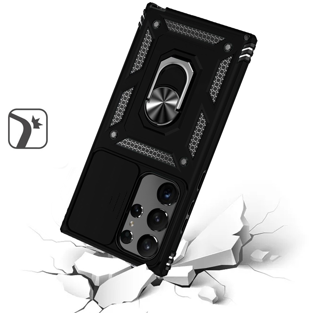 Für Samsung Galaxy A36 Ständer, Linsenschutz, Stoßfest Bumper Case Hülle - Bild 13 von 66