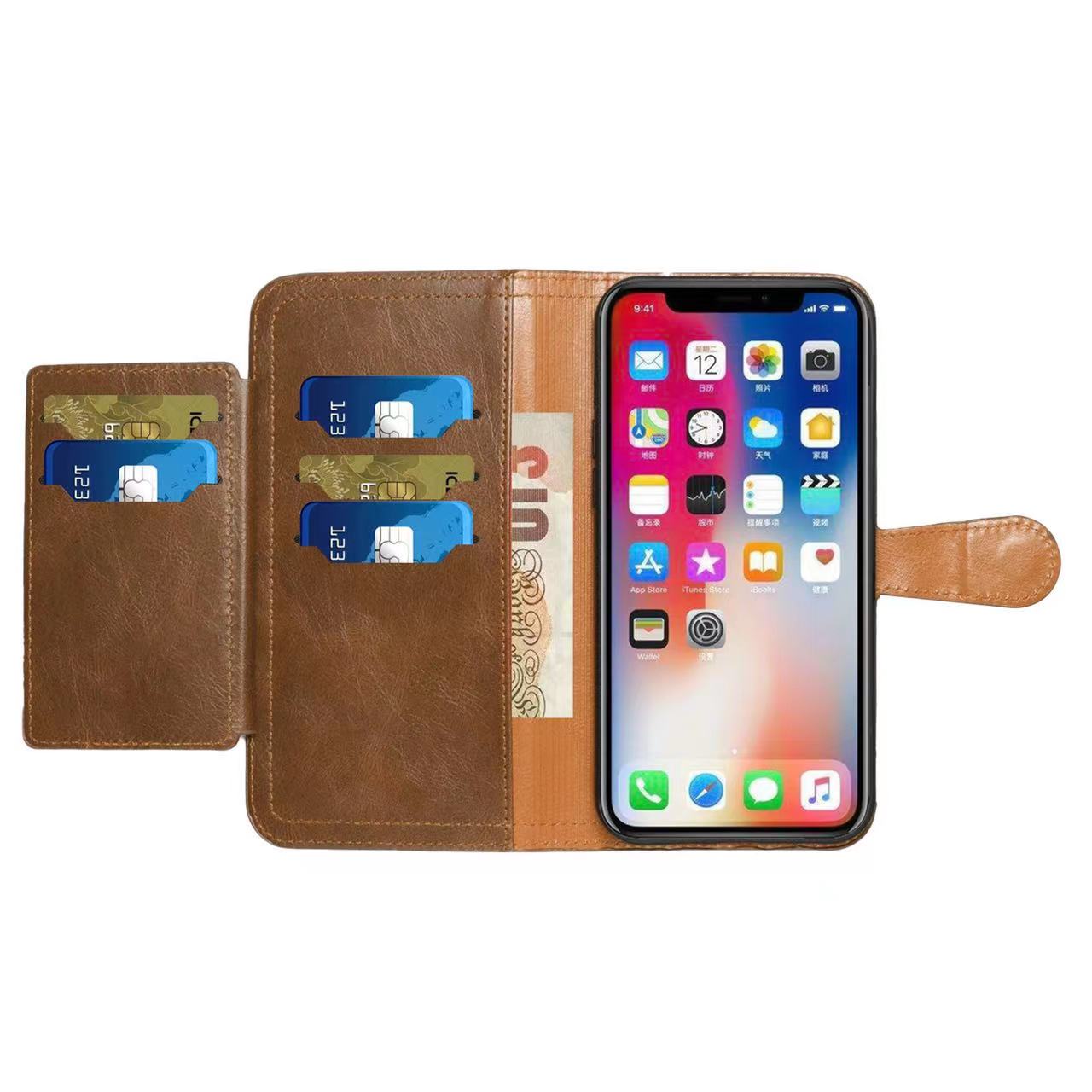 For Samsung Galaxy A54 5G Card Holder Zipper Storage Leather Wallet Case Cover - Picture 27 of 34