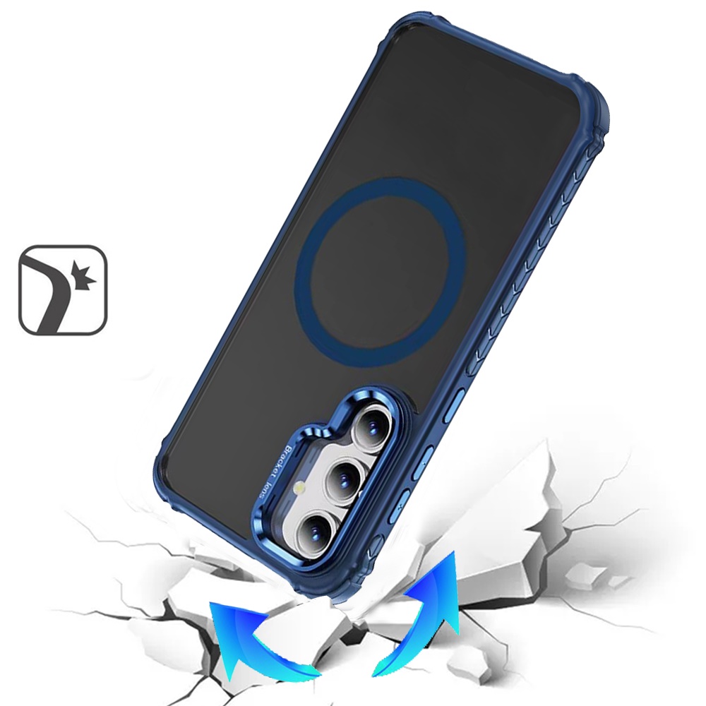 Per Samsung Galaxy S23 supporto fotocamera metallo, custodia colore MagSafe compatibile - Foto 22 di 53