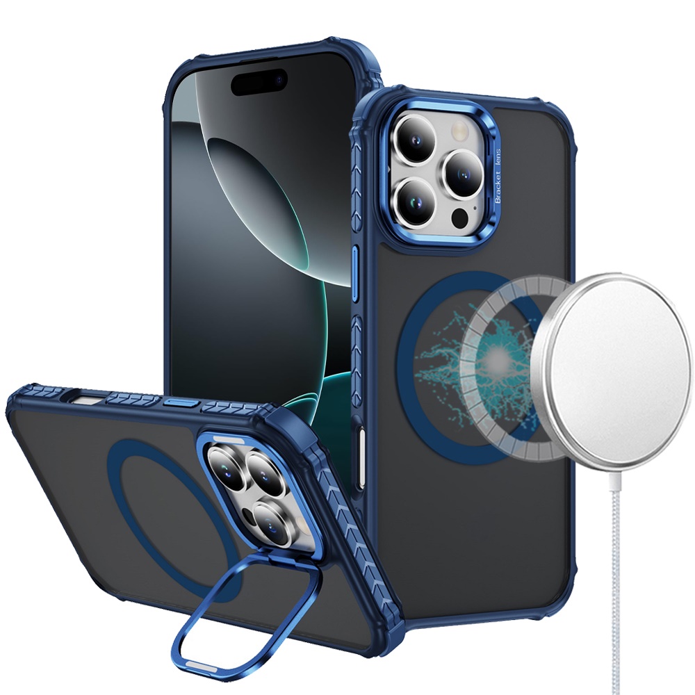Per Samsung Galaxy S23 supporto fotocamera metallo, custodia colore MagSafe compatibile - Foto 29 di 53