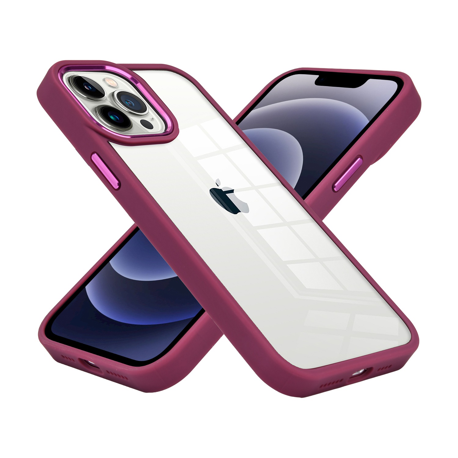 For Samsung Galaxy S23 Ultra Slim Hybrid Transparent Frame Protective Case Cover - Picture 13 of 25