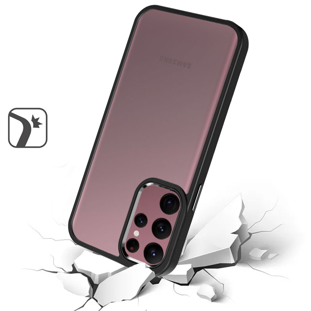 For Samsung Galaxy S23 Ultra Slim Hybrid Transparent Frame Protective Case Cover - Picture 16 of 25
