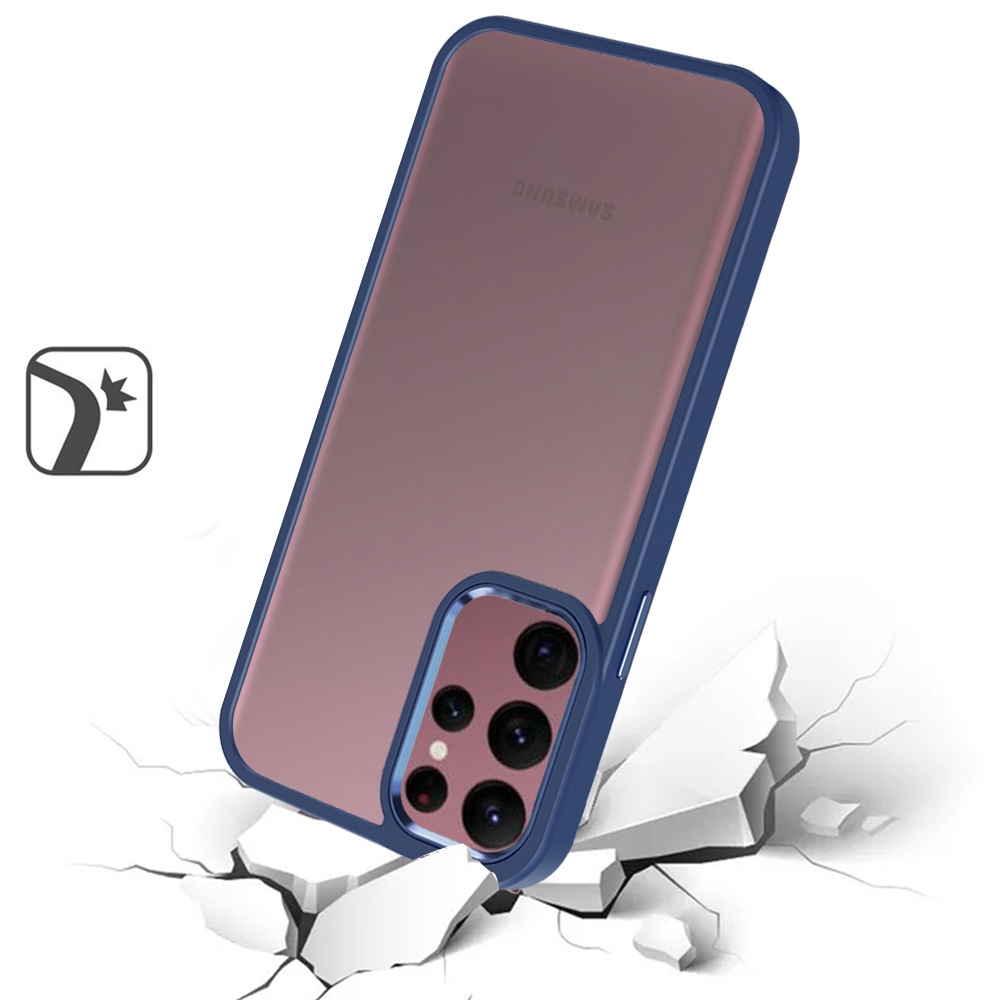 For Samsung Galaxy S23 Ultra Slim Hybrid Transparent Frame Protective Case Cover - Picture 22 of 25