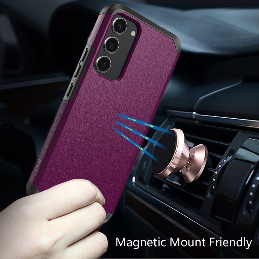 For Samsung Galaxy S23 FE Fan Edition Shockproof Hybrid 2in1 + Screen Case Cover - Picture 50 of 80