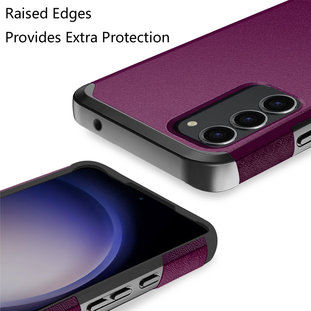 For Samsung Galaxy S23 FE Fan Edition Shockproof Hybrid 2in1 + Screen Case Cover - Picture 49 of 80