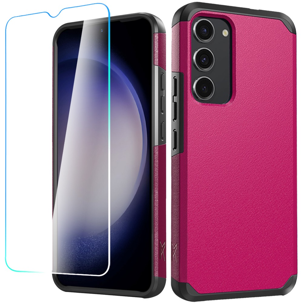 For Samsung Galaxy S23 FE Fan Edition Shockproof Hybrid 2in1 + Screen Case Cover - Picture 57 of 80