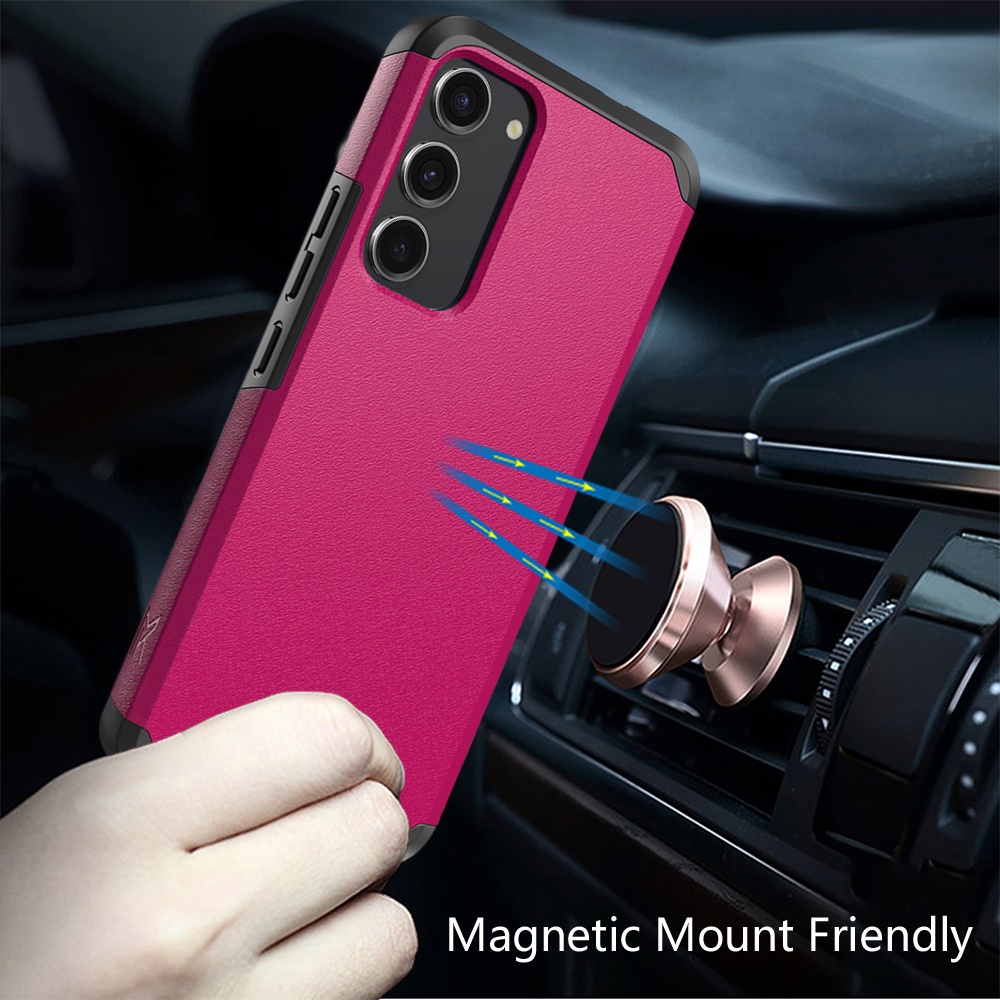 For Samsung Galaxy S23 FE Fan Edition Shockproof Hybrid 2in1 + Screen Case Cover - Picture 62 of 80