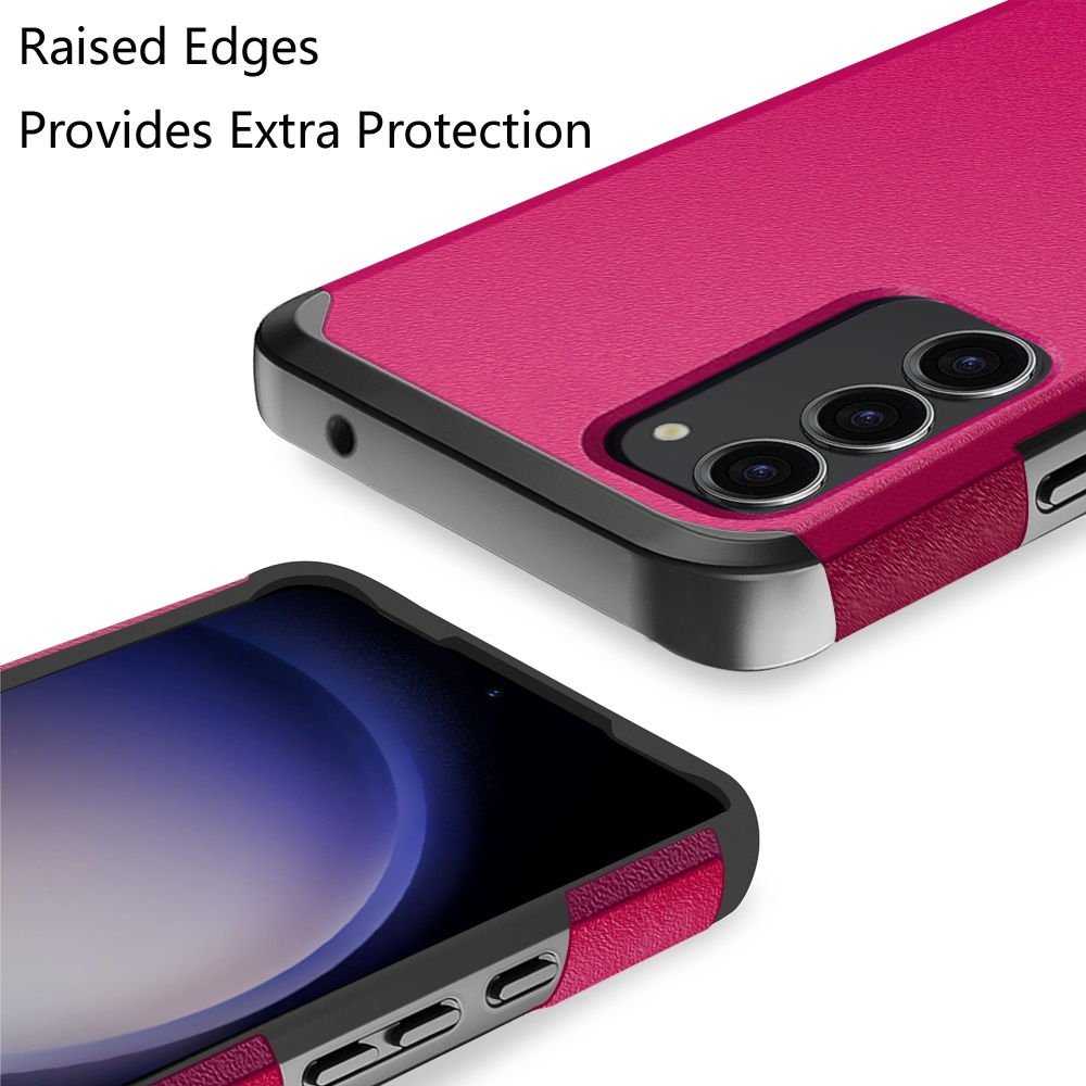 For Samsung Galaxy S23 FE Fan Edition Shockproof Hybrid 2in1 + Screen Case Cover - Picture 61 of 80