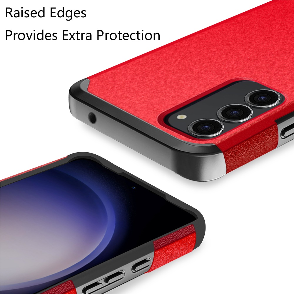 For Samsung Galaxy S23 FE Fan Edition Shockproof Hybrid 2in1 + Screen Case Cover - Picture 75 of 80