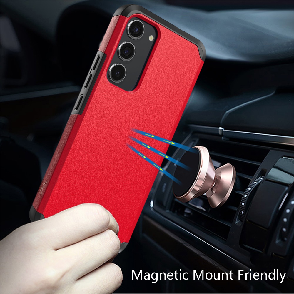 For Samsung Galaxy S23 FE Fan Edition Shockproof Hybrid 2in1 + Screen Case Cover - Picture 74 of 80