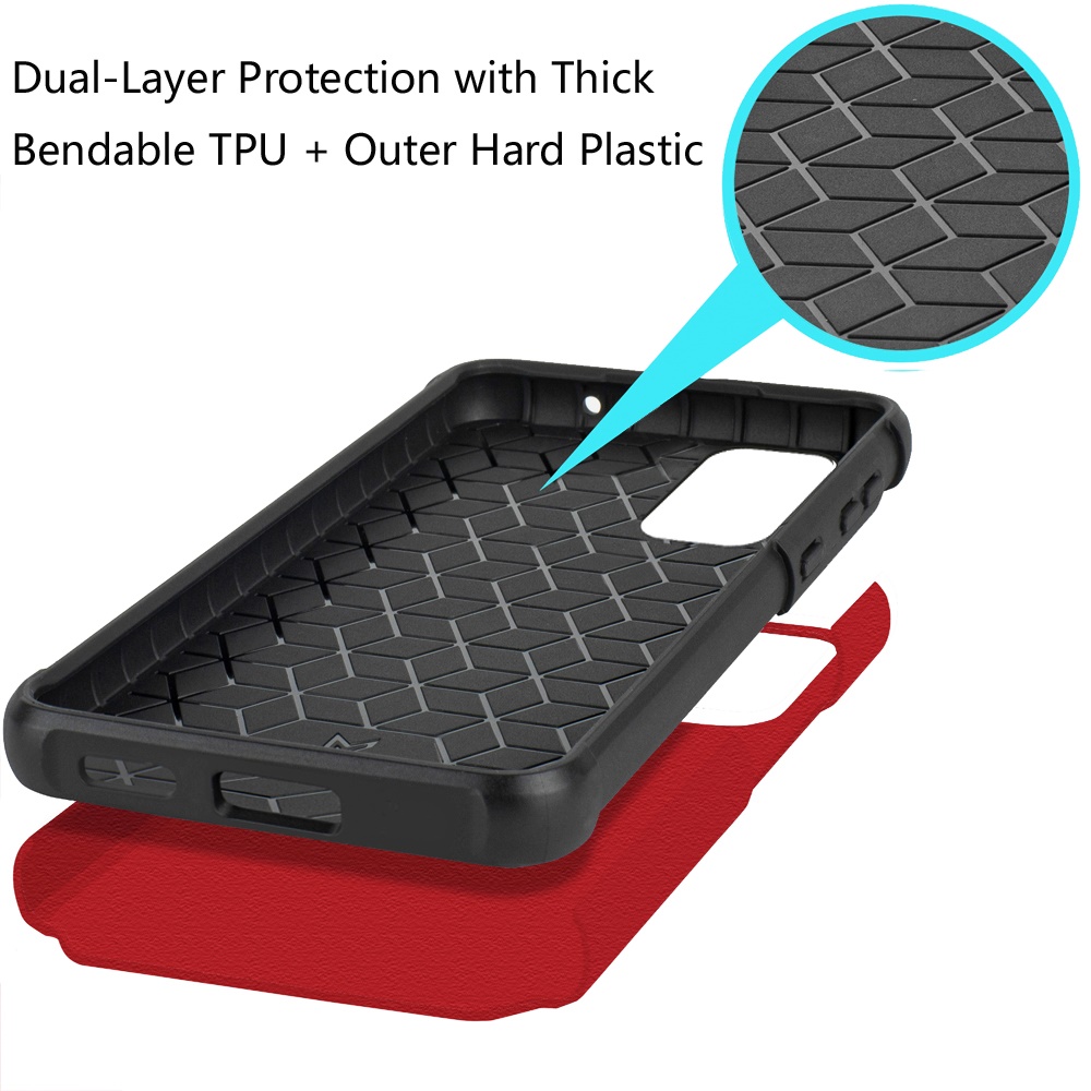 For Samsung Galaxy S23 FE Fan Edition Shockproof Hybrid 2in1 + Screen Case Cover - Picture 73 of 80