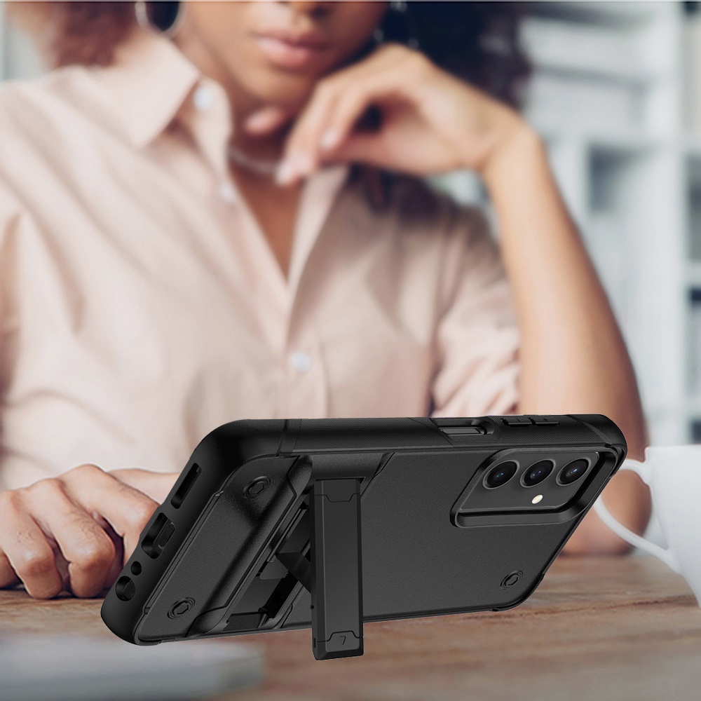 For Samsung Galaxy S24 5G Hybrid Stand Anti Drop Protection Hard PC Case Cover - Picture 14 of 43