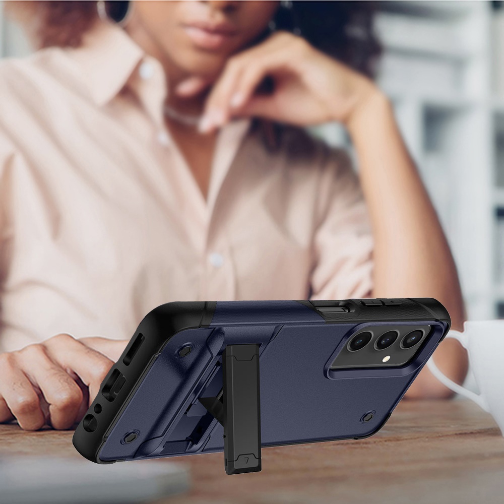 For Samsung Galaxy S24 5G Hybrid Stand Anti Drop Protection Hard PC Case Cover - Picture 22 of 43
