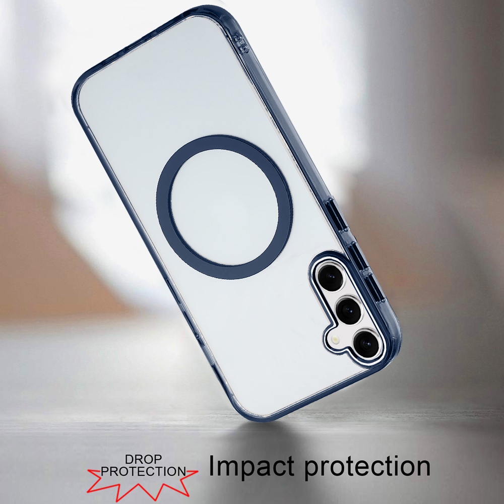 Für Samsung Galaxy S25 / S24 Clear TPU Circle Kompatibel mit MagSafe Case Hülle - Bild 40 von 55