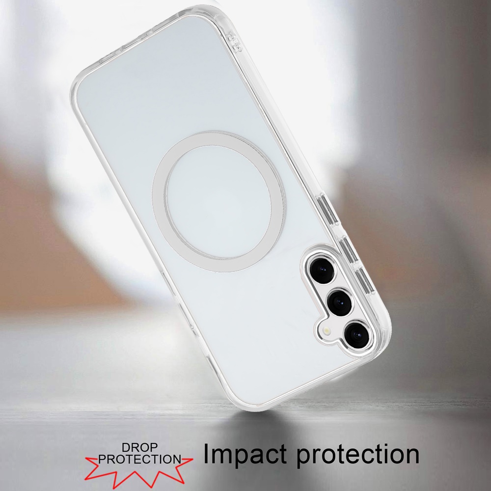 Für Samsung Galaxy S25 / S24 Clear TPU Circle Kompatibel mit MagSafe Case Hülle - Bild 20 von 55