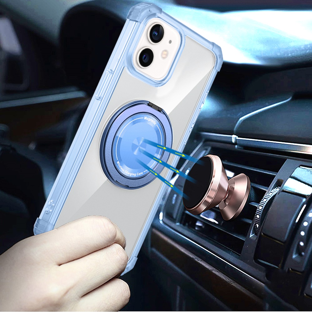 For Samsung Galaxy S25 S24 Compatible w/ Magsafe Ring Invisible Stand Case Cover - Picture 45 of 57