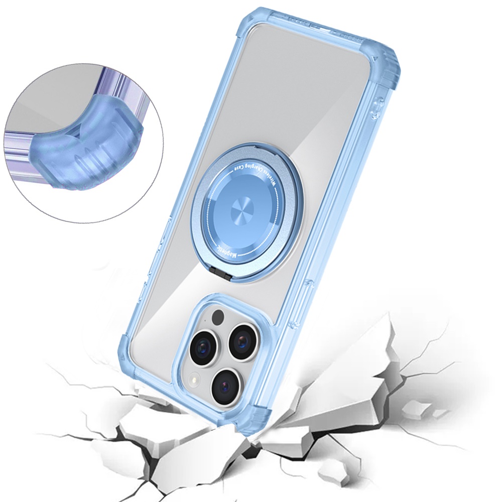 For Samsung Galaxy S25 S24 Compatible w/ Magsafe Ring Invisible Stand Case Cover - Picture 47 of 57